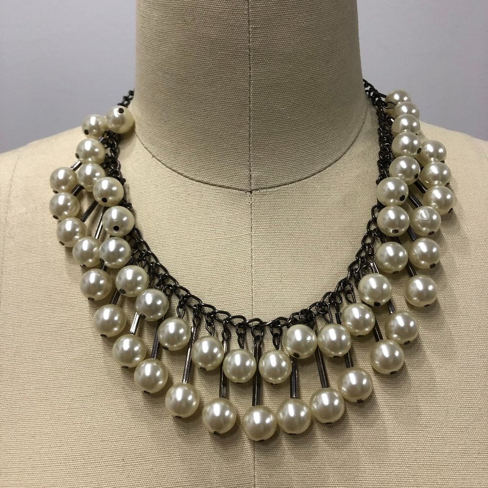 Faux Pearl Necklace